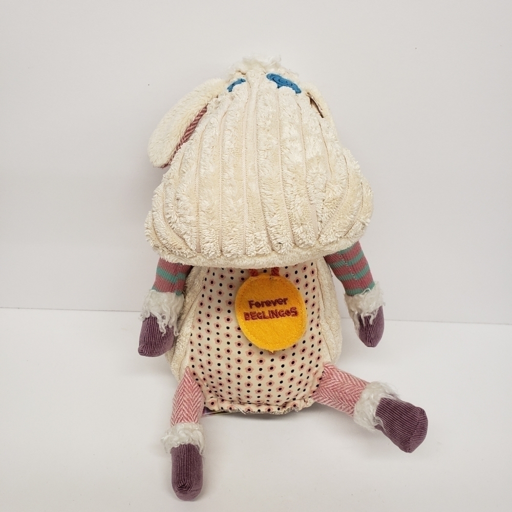 Les Deglingos 9" Sheep Stuffed Animal Plush